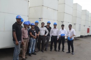 PEL team in DPA plant