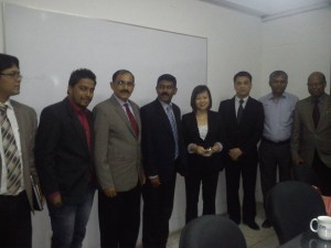 PEL team with Caltex Srilanka team