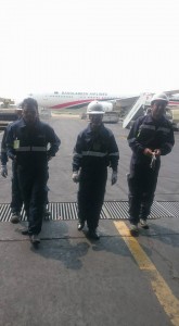 PEL team working in Biman