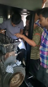 Service team working in PEL workshop.j01pg